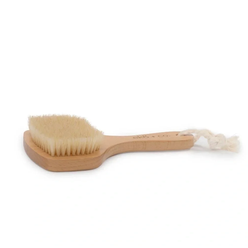 Eco-Friendly Bath Shower Dry Brush with Natural Bristles - Picture 2 of 4